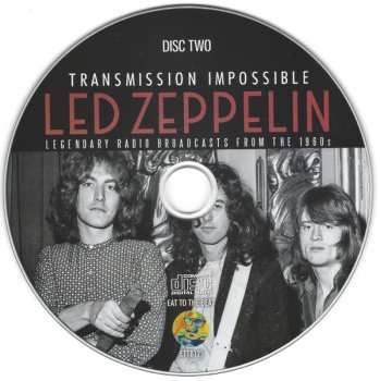 3CD Led Zeppelin: Transmission Impossible (Legendary Radio Broadcasts From The 1960s) 312959