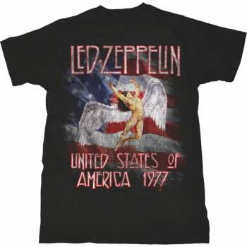 Merch Led Zeppelin: Tričko Stars N' Stripes Usa '77. 