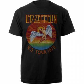 Merch Led Zeppelin: Tričko Usa Tour '75.  S