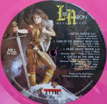 LP Lee Aaron: Metal Queen CLR 73549