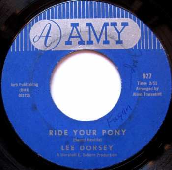 Album Lee Dorsey: Ride Your Pony