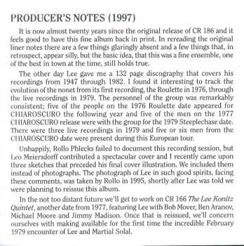 CD Lee Konitz Nonet: The Lee Konitz Nonet