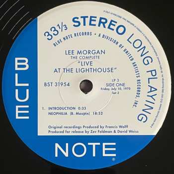 12LP/Box Set Lee Morgan: The Complete Live At The Lighthouse (Hermosa Beach, California) LTD | NUM