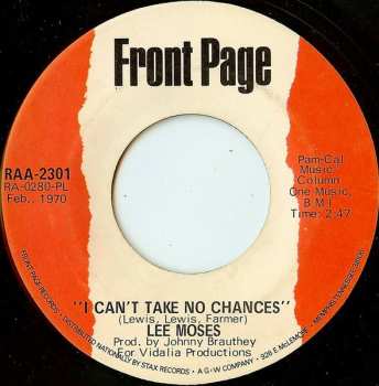 SP Lee Moses: Time And Place