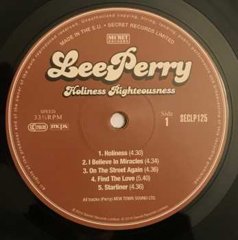 LP Lee Perry: Holiness Righteousness LTD 376316