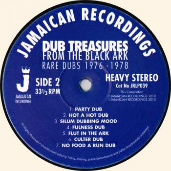 LP Lee Perry: Dub Treasures From The Black Ark - Rare Dubs 1976-1978 64590
