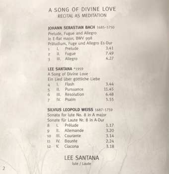 CD Lee Santana: A Song Of Divine Love 437860