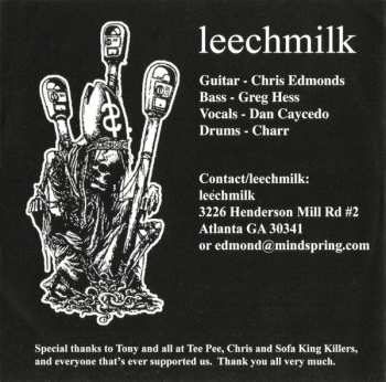CD Leechmilk: Guilty Of Sloth / Crusty Mother F*ckn Rock And Roll 289879