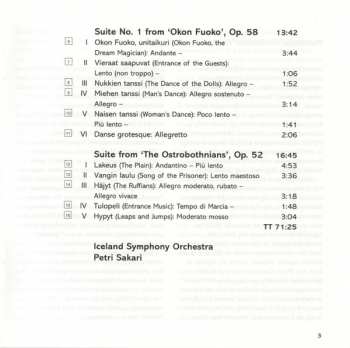 2CD Leevi Madetoja: Complete Symphonies, Comedy Overture, Suites From 'Okon Fuoko' & 'The Ostrobothnians' 180091