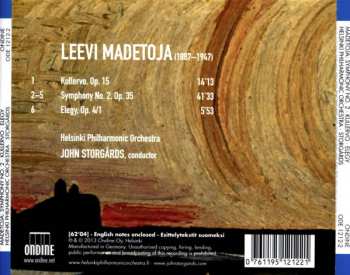 CD Leevi Madetoja: Symphony No.2, Kullervo, Elegy 116046