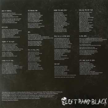 LP Left Hand Black: Left Hand Black 68129