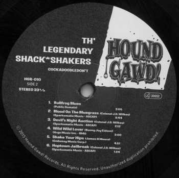 LP Legendary Shack Shakers: Cockadoodledon't 86912