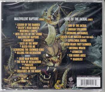 2CD Legion Of The Damned: Malevolent Rapture / Sons Of The Jackal LTD 22635