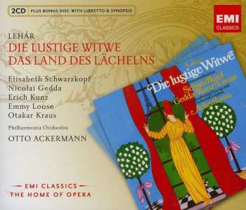 3CD Franz Lehár: Die lustige Witwe / Das Land Des Lächelns 528384