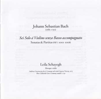 2CD Leila Schayegh: Sonatas And Partitas 102499