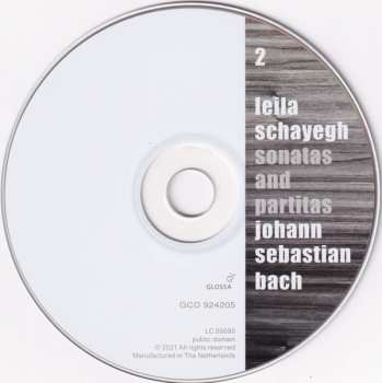 2CD Leila Schayegh: Sonatas And Partitas 102499