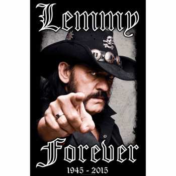 Merch Lemmy: Textilní Plakát Forever