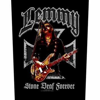 Merch Lemmy: Zádová Nášivka Stone Deaf 