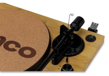 Audiotechnika Lenco LBT-335BA Dřevo + Ortofon 2M Red