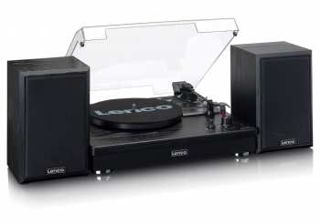 Audiotechnika Lenco LS-101BK  gramofon se samostatnými reproduktory a BT