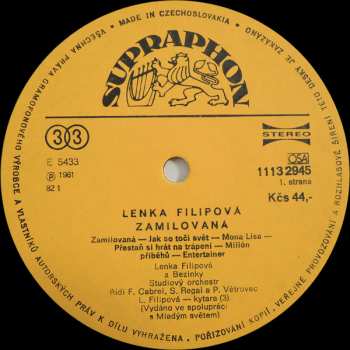 LP Lenka Filipová: Zamilovaná