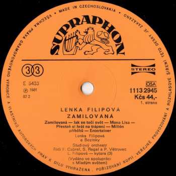 LP Lenka Filipová: Zamilovaná