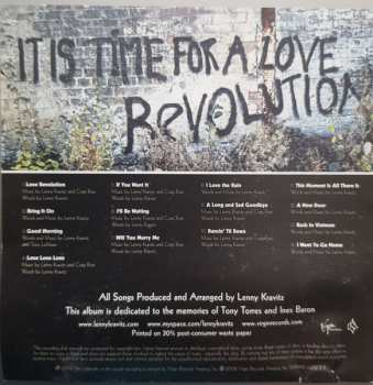CD Lenny Kravitz: It Is Time For A Love Revolution