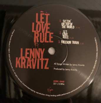 2LP Lenny Kravitz: Let Love Rule 387012