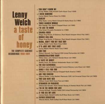 CD Lenny Welch: A Taste Of Honey: The Complete Cadence Recordings 1959-1964 271324