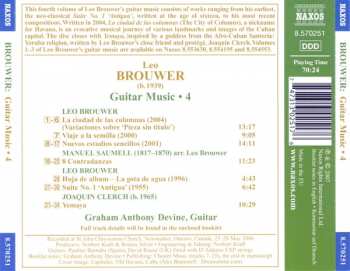 CD Leo Brouwer: Guitar Music • 4: La Ciudad De Las Columnas • Nuevos Estudios Sencillos • Suite No. 1 448716