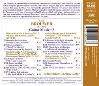 CD Leo Brouwer: Guitar Music • 5 186222