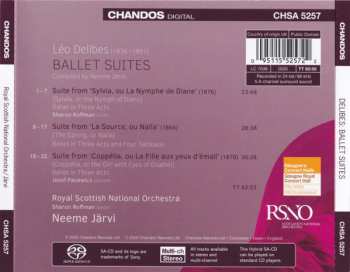 SACD Léo Delibes: Ballet Suites (Coppélia, Sylvia, La Source) 459310