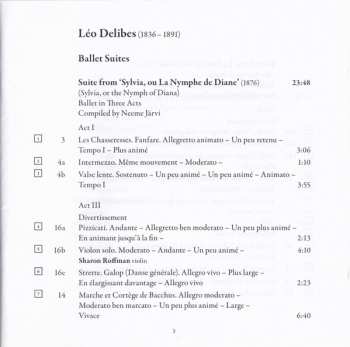 SACD Léo Delibes: Ballet Suites (Coppélia, Sylvia, La Source) 459310