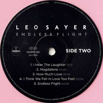 LP Leo Sayer: Endless Flight CLR 59554