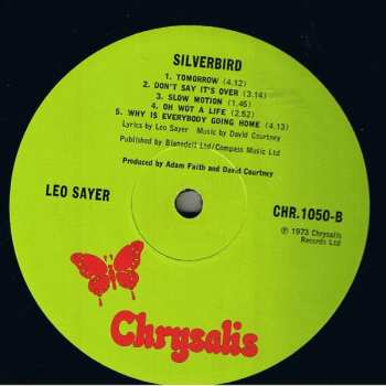 LP Leo Sayer: Silverbird 526050