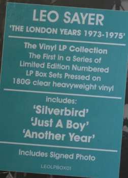 3LP/Box Set Leo Sayer: The London Years 1973-1975 LTD | NUM | CLR 236591