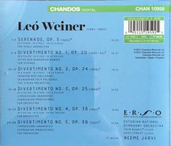 CD Leo Weiner: Five Divertimentos | Serenade 321731