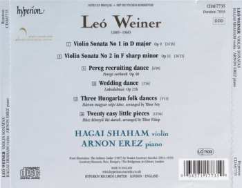 CD Leo Weiner: Violin Sonatas 332315