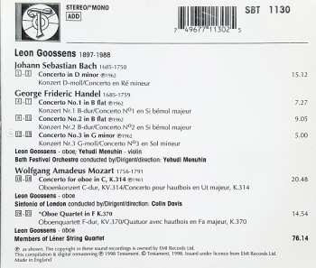 CD Leon Goossens: Bach • Handel • Mozart 346917