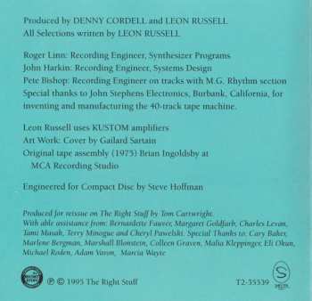 CD Leon Russell: Will O' The Wisp