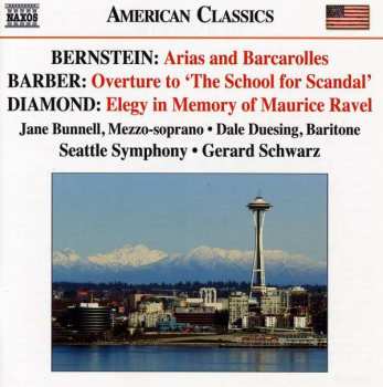 CD Leonard Bernstein: Arias and Barcarolles - Overture to 'School For Scandal" - Elegy In Memory For Maurice Ravel  439634
