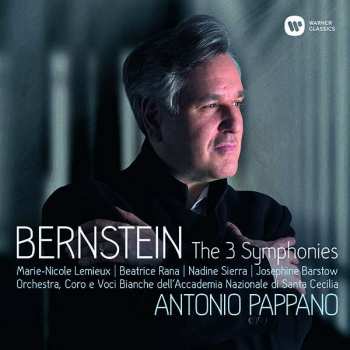 Album Leonard Bernstein: Bernstein The 3 Symphonies