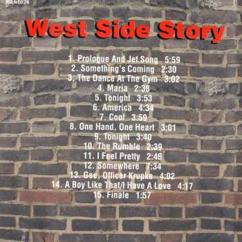 CD Leonard Bernstein: West Side Story 407467
