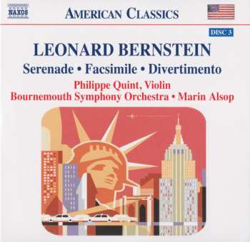 8CD/DVD Leonard Bernstein: Leonard Bernstein 1918 - 1990 / Marin Alsop - The Complete Naxos Recordings 116420