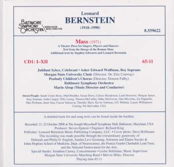 8CD/DVD Leonard Bernstein: Leonard Bernstein 1918 - 1990 / Marin Alsop - The Complete Naxos Recordings 116420