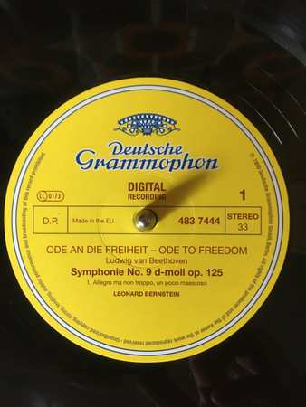 2LP Leonard Bernstein:  Ode An Die Freiheit = Ode To Freedom (Bernstein In Berlin) - Symphonie No.9 76176