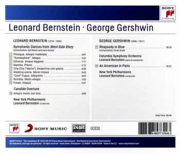 CD Leonard Bernstein: Symphonic Dances - Rhapsody In Blue - An American In Paris And More 267595