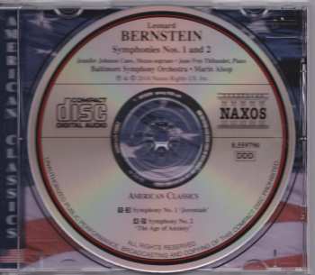 CD Leonard Bernstein: Symphonies Nos. 1 And 2 317237