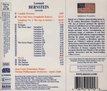 CD Leonard Bernstein: Symphony No. 2 'The Age Of Anxiety' • West Side Story (Symphonic Dances) • Candide Overture 324456