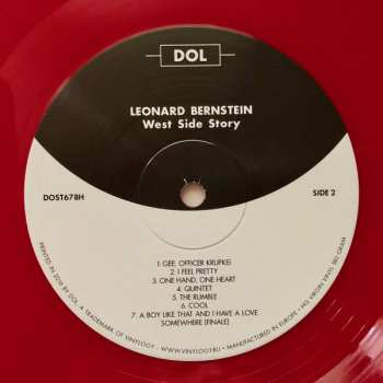LP Leonard Bernstein: West Side Story (The Original Sound Track Recording) CLR 97472